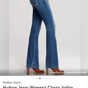 Hudson Jeans Women's Flare Blue Denim
